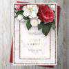 Floral Engagement Card