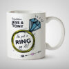 He Put A Ring On It - Personalised Mug