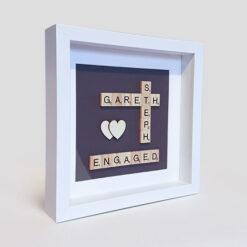 Engaged Scrabble Gift