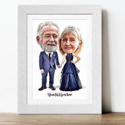 Couple Caricature - Full Body