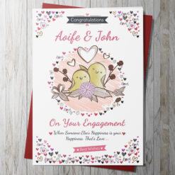 Engagement Card (Personalised)