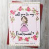 Will you Be my Bridesmaid? - Personalised Card