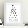 Love at First Sight Personalised Print