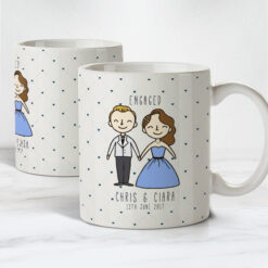 Engaged and Happy Mugs