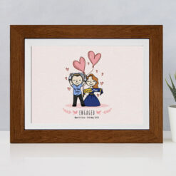 en-GAA-ged Framed Print