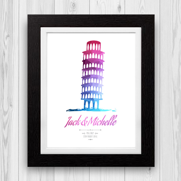 Monumental Engagement Gift Pisa Italy