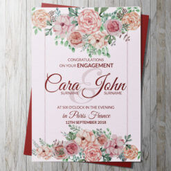 Congratulations on your Engagement - Personalised Card