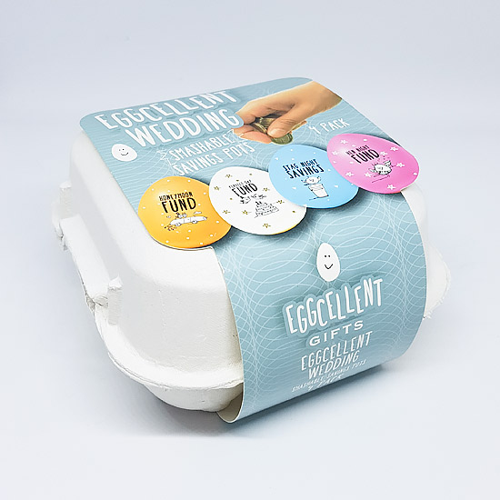 Eggcellent Set of 4 Savings Pots