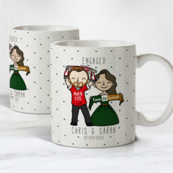 en-GAA-ged mugs