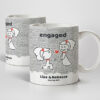 Lesbian Engagement Mugs