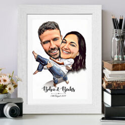 In My Arms Caricature