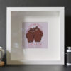 I Don't Bear-lieve it Framed Print