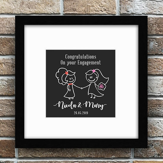 Mrs and Mrs Engagement Present