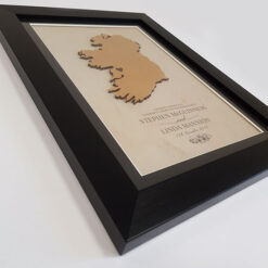 Bespoke 3D Wood Where We Got Engaged