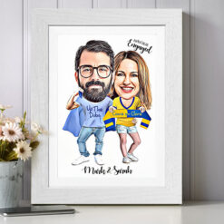 Engagement Caricature Gifts