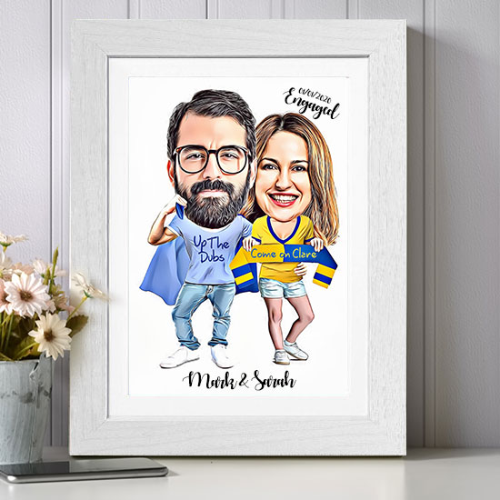 Engagement Caricature Gifts