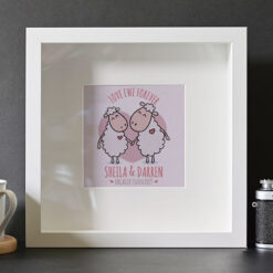 Love Ewe Forever Framed Print