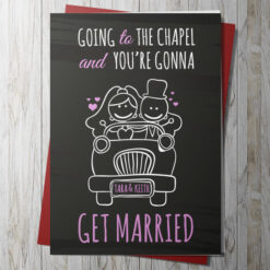 Going to the Chapel Card (Personalise Me)