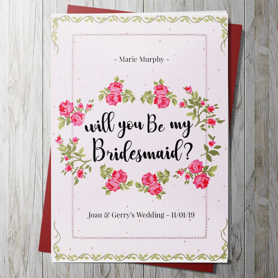 Will you be my Bridesmaid?