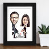 Mr & Mrs Caricature