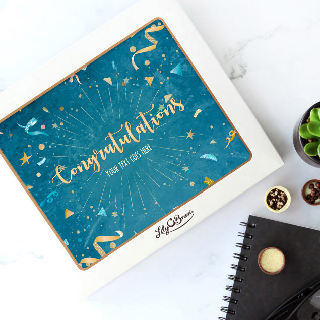 Congratulations Chocolate Box Design Personalise