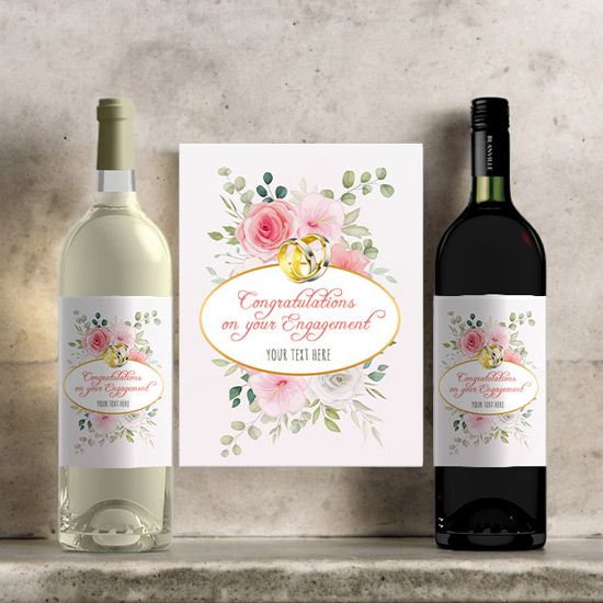 Congratulations on your engagement Wine