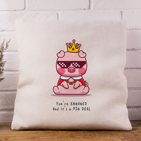 Pig Deal Cushion