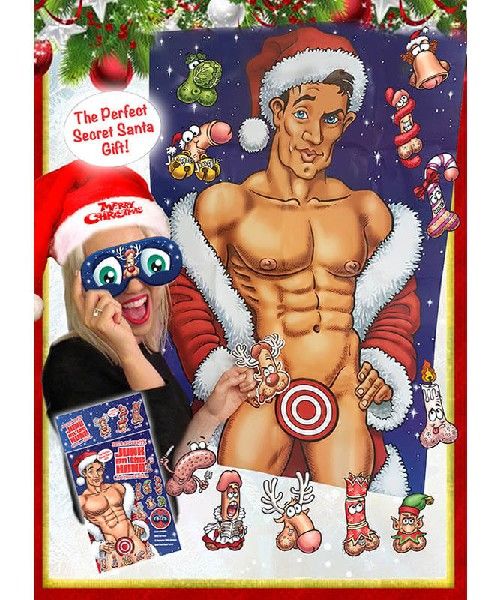 Secret Santa: Pin The Junk on the Hunk Game