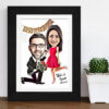 Engagement Caricature