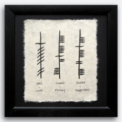 Love Family Happiness Ogham (Small)