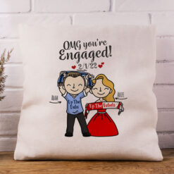 Cushion - OMG You're En-GAA-Ged Cushion