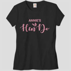 Personalised Hen Do T-Shirt