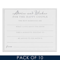 Wedding Advice Cards