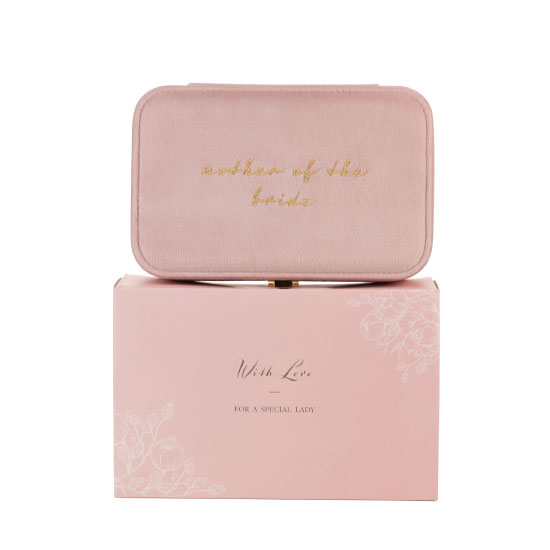 AMORE BY JULIANA® Velvet Mother Of The Bride Jewellery Box