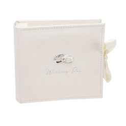 Luxurious Faux Suede Wedding Day Photo Album 6x4