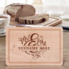 Mr and Mrs Chopping Board Personalised