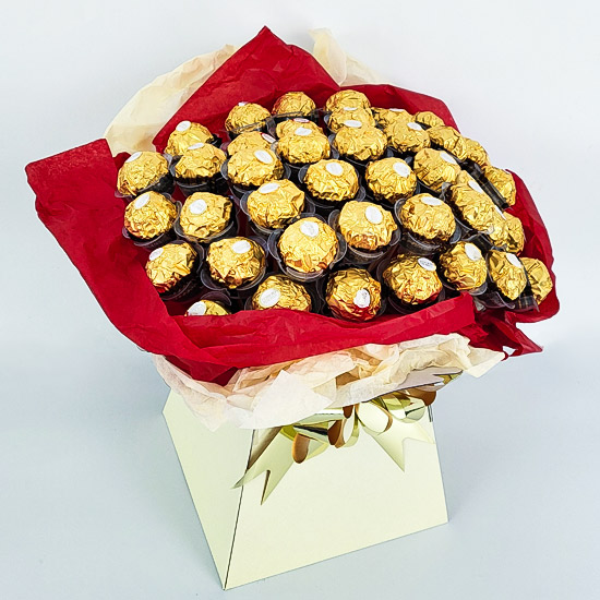 The Ultimate Ferrero Rocher Chocolate Bouquet