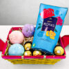 The Chocolate & Bath Bomb Hamper