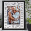 Large Guest Signing Board Photo Frame (450mm x 555mm)