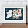 Where We Got Engaged Photo Collage Framed Print