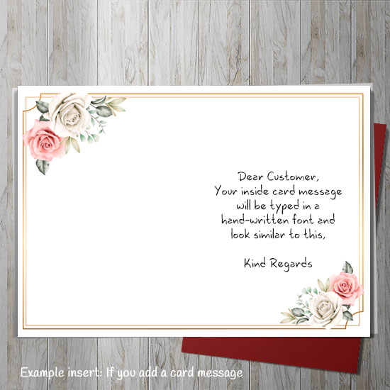 Engagement Card with a poem - Image 3