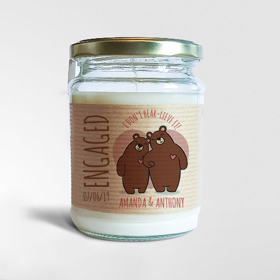 I Don’t Bear-lieve it Candle - Image 3