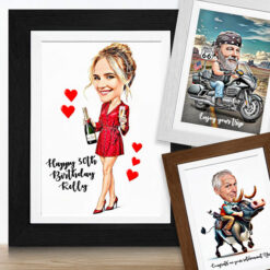 Custom Caricature for 1 Person