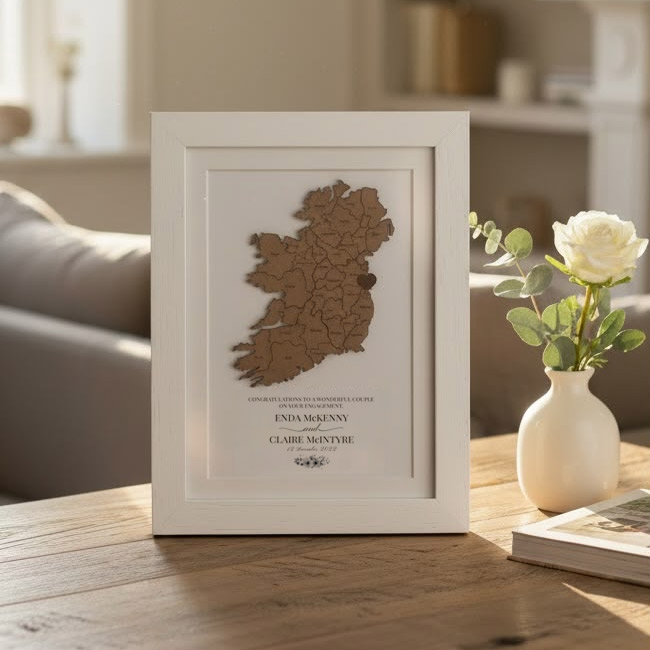 Personalised 3D Wooden Frames